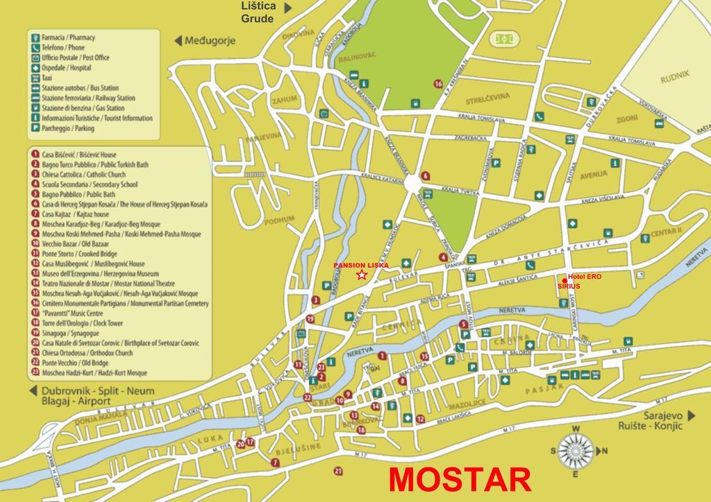 Guesthouse Liska Mostar Luaran gambar
